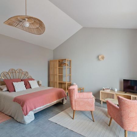 Studio Cocon Enea Bidart, Terrasse Et Parking 外观 照片