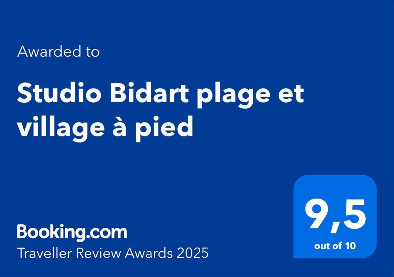 Studio Cocon Enea Bidart, Terrasse Et Parking 外观 照片
